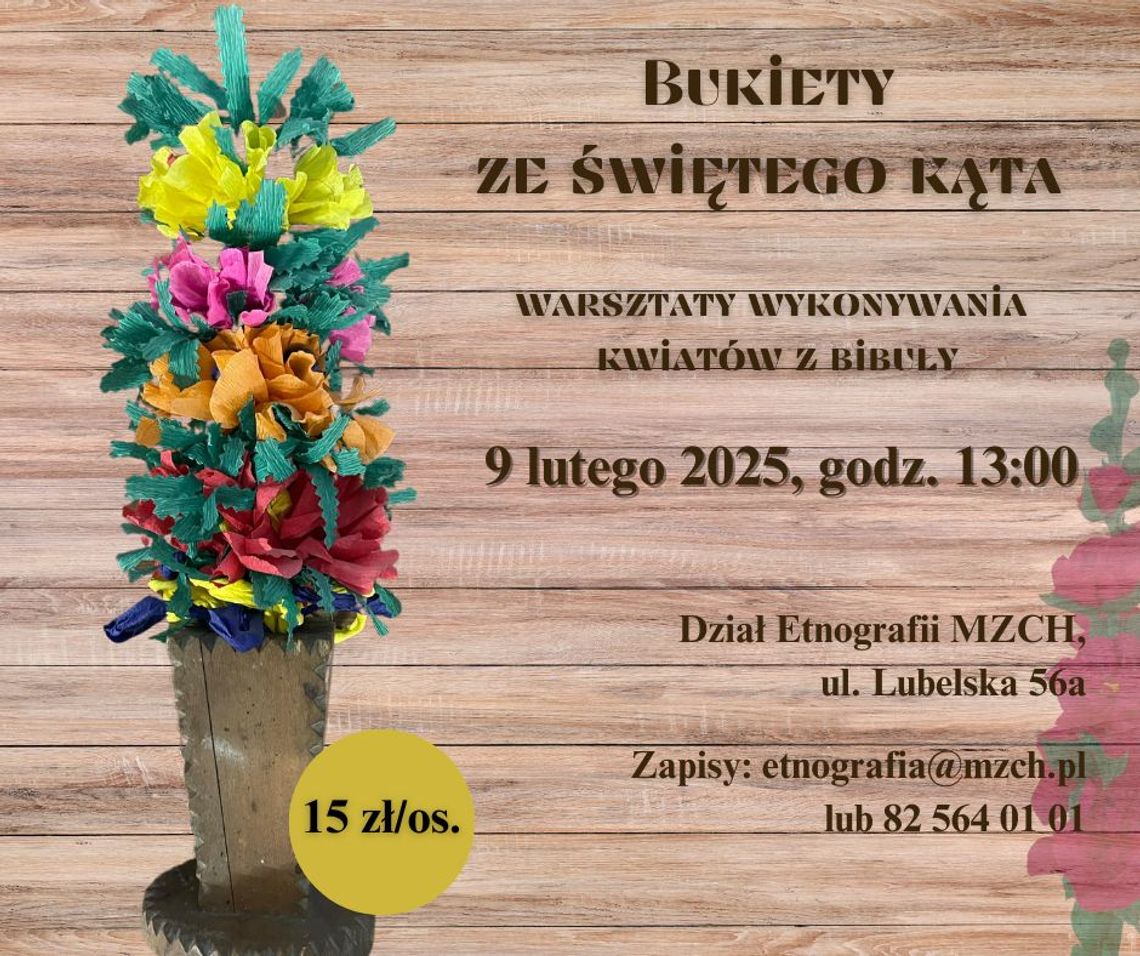 Ożywiona tradycja – warsztaty w Muzeum Ziemi Chełmskiej