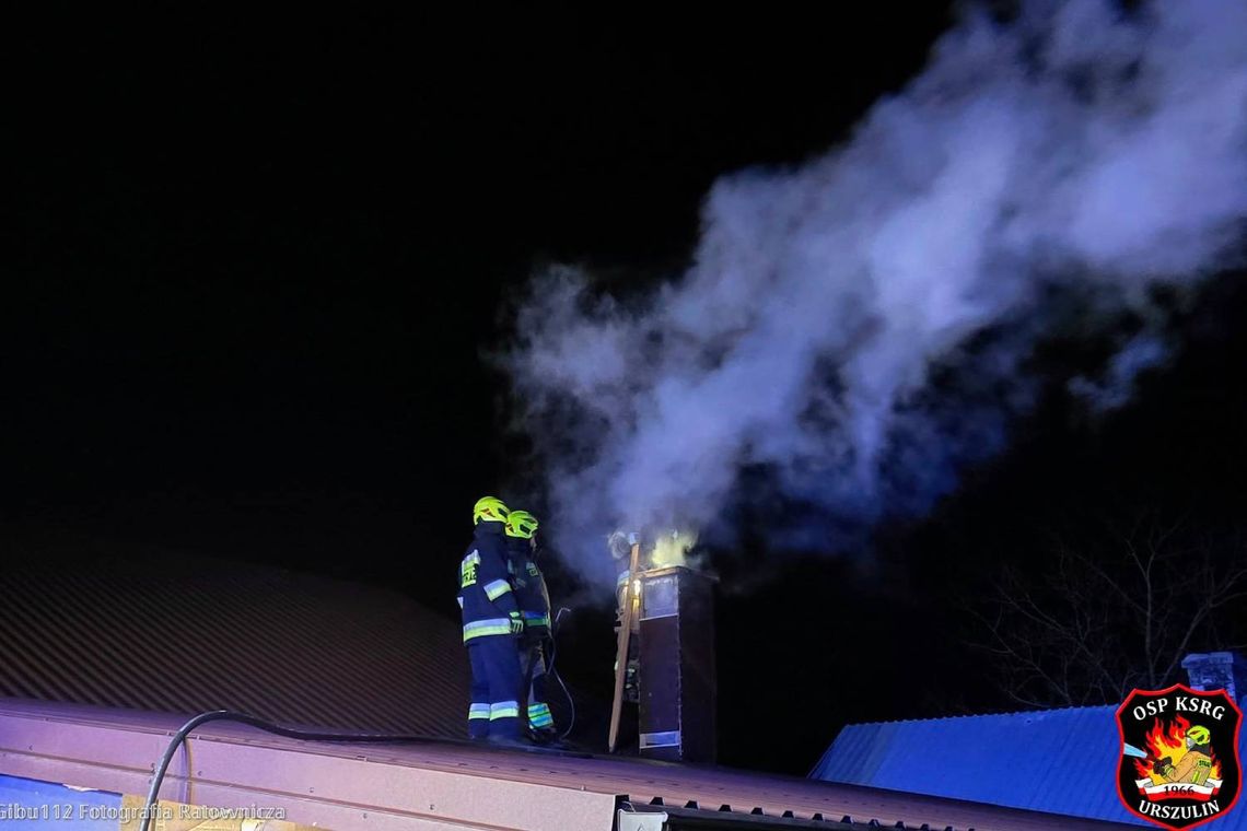 Paliło się w kotłowni i w kominach. Strażacy nie próżnowali Paliło się w kotłowni i w kominach. Strażacy nie próżnowali