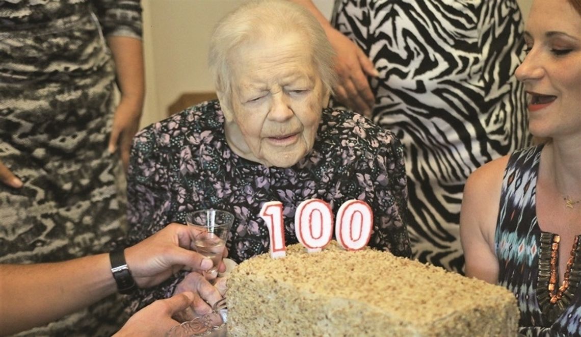 Pani Jadwiga skończyła 100 lat Pani Jadwiga skończyła 100 lat