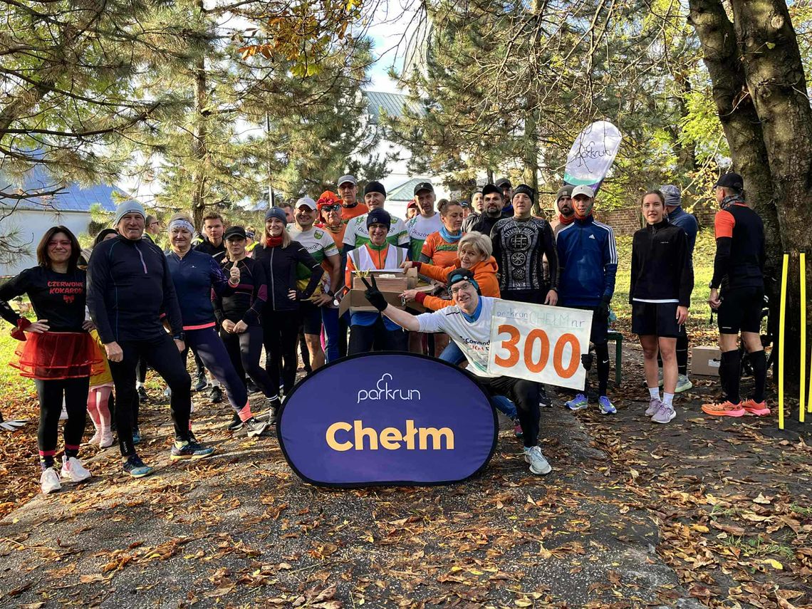 300. Parkrun Chełm ze świetną frekwencją biegaczy [ZDJĘCIA]