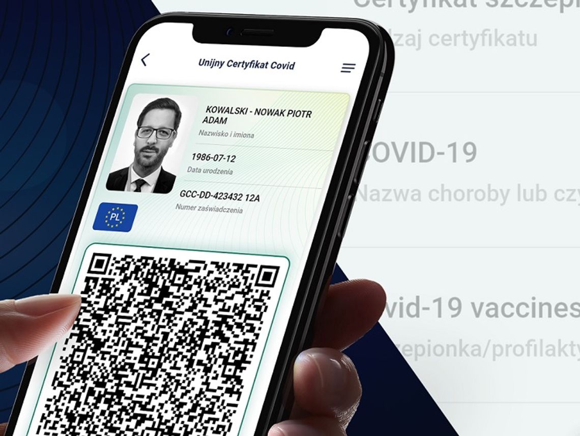 Paszporty COVID już w aplikacji