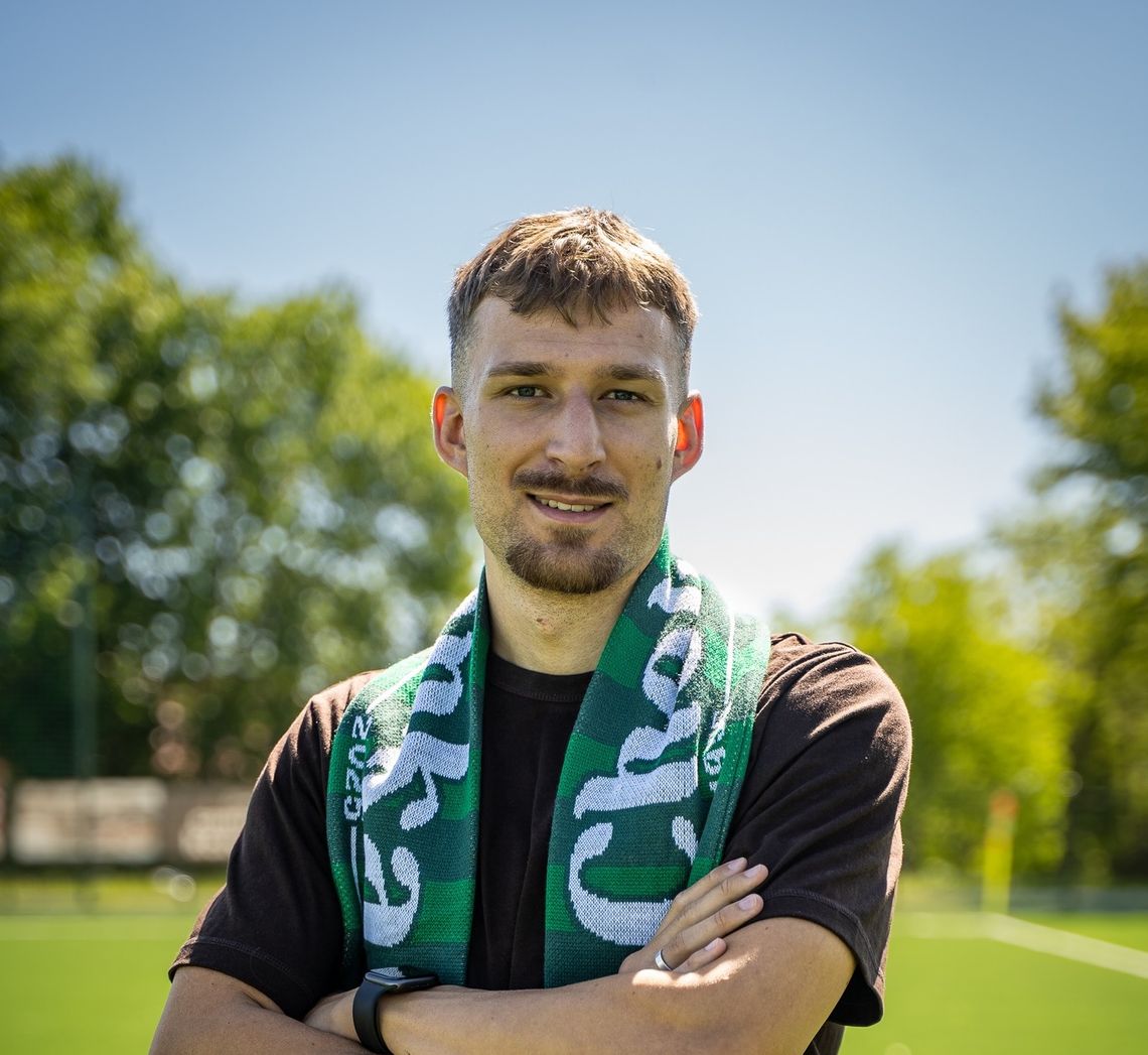Patryk Czerech dołącza do biało-zielonych