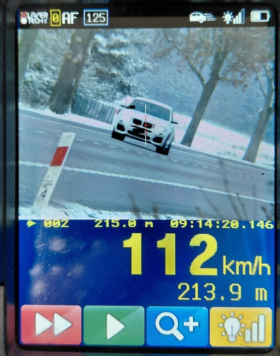 Tak pędził BMW, że stracił prawko i kasę