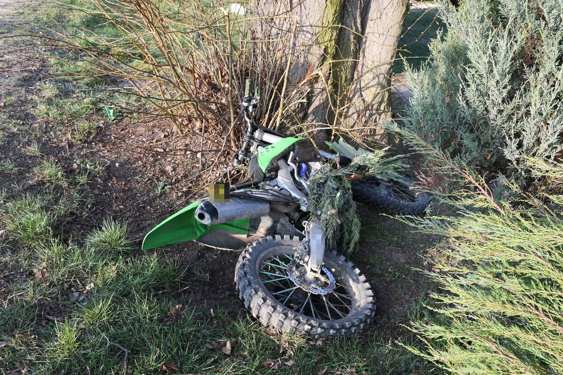 Pijany motocyklista wjechał w drzewo, a 49-latka uszkodziła radiowóz. Bilans świąt w powiecie krasnostawskim