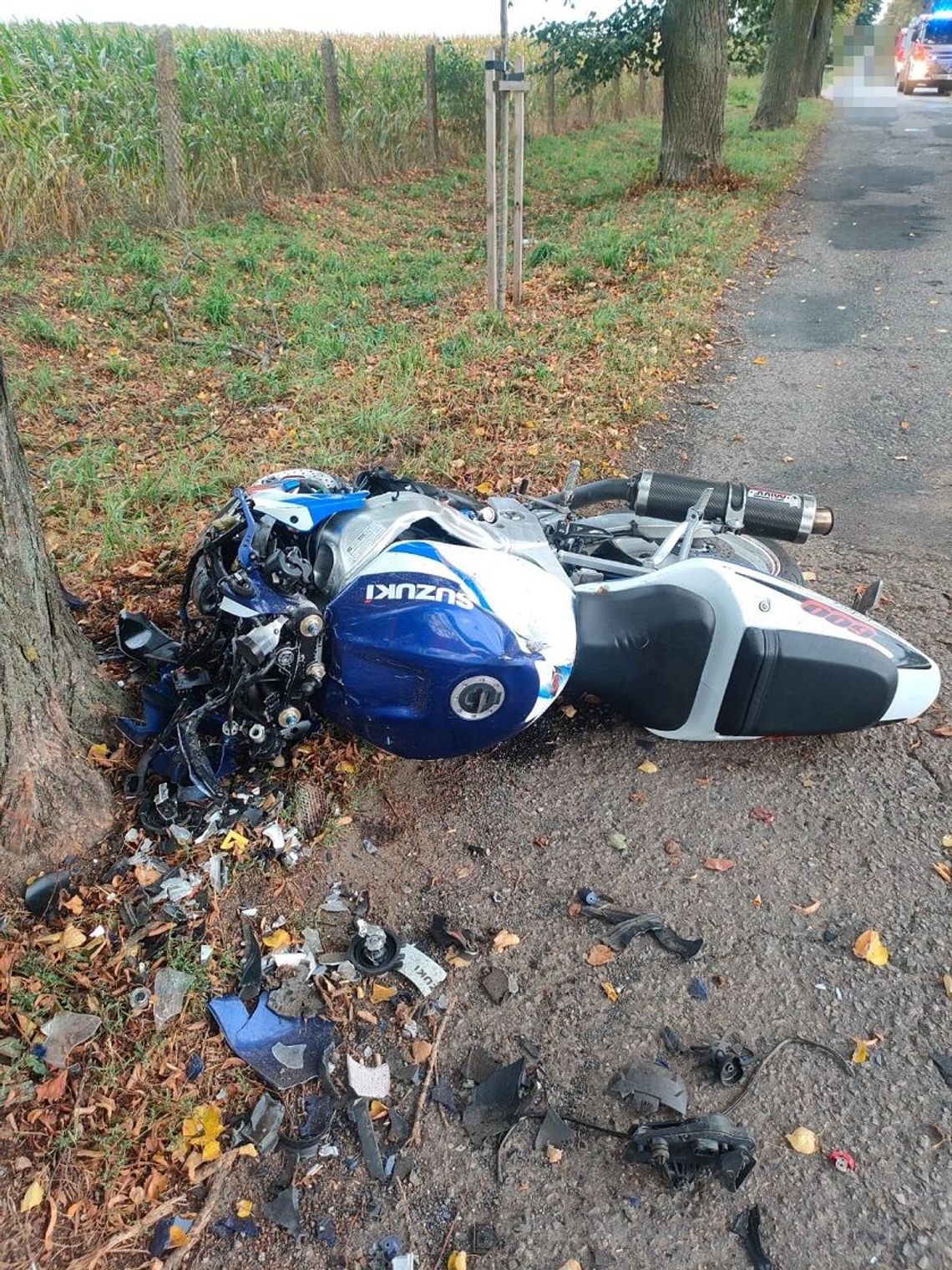 PILNE. Tragiczny wypadek. Nie żyje 19-letni motocyklista