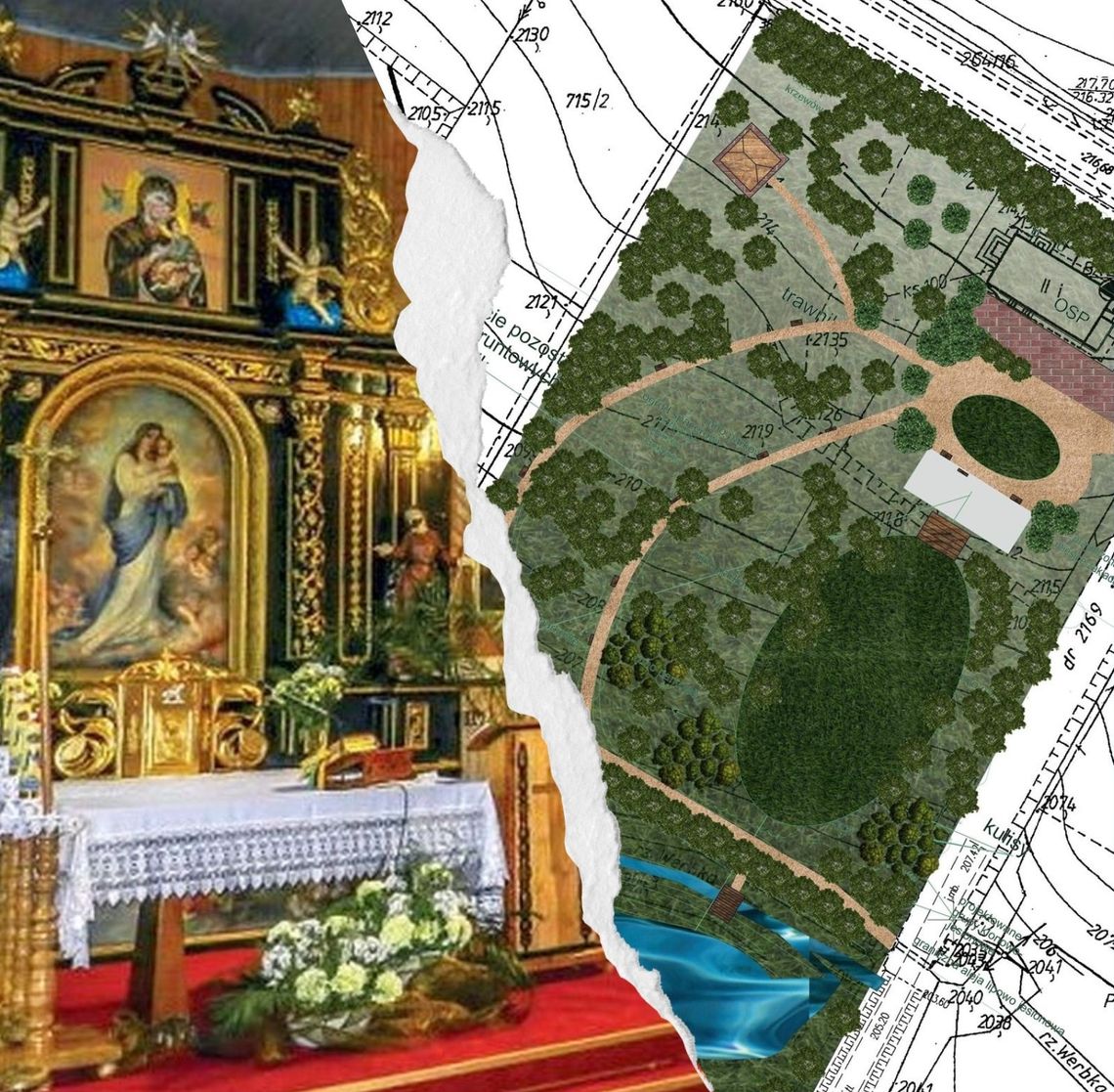 Gm. Rudnik. Planują rewitalizację zaniedbanego parku i wyjątkowej świątyni
