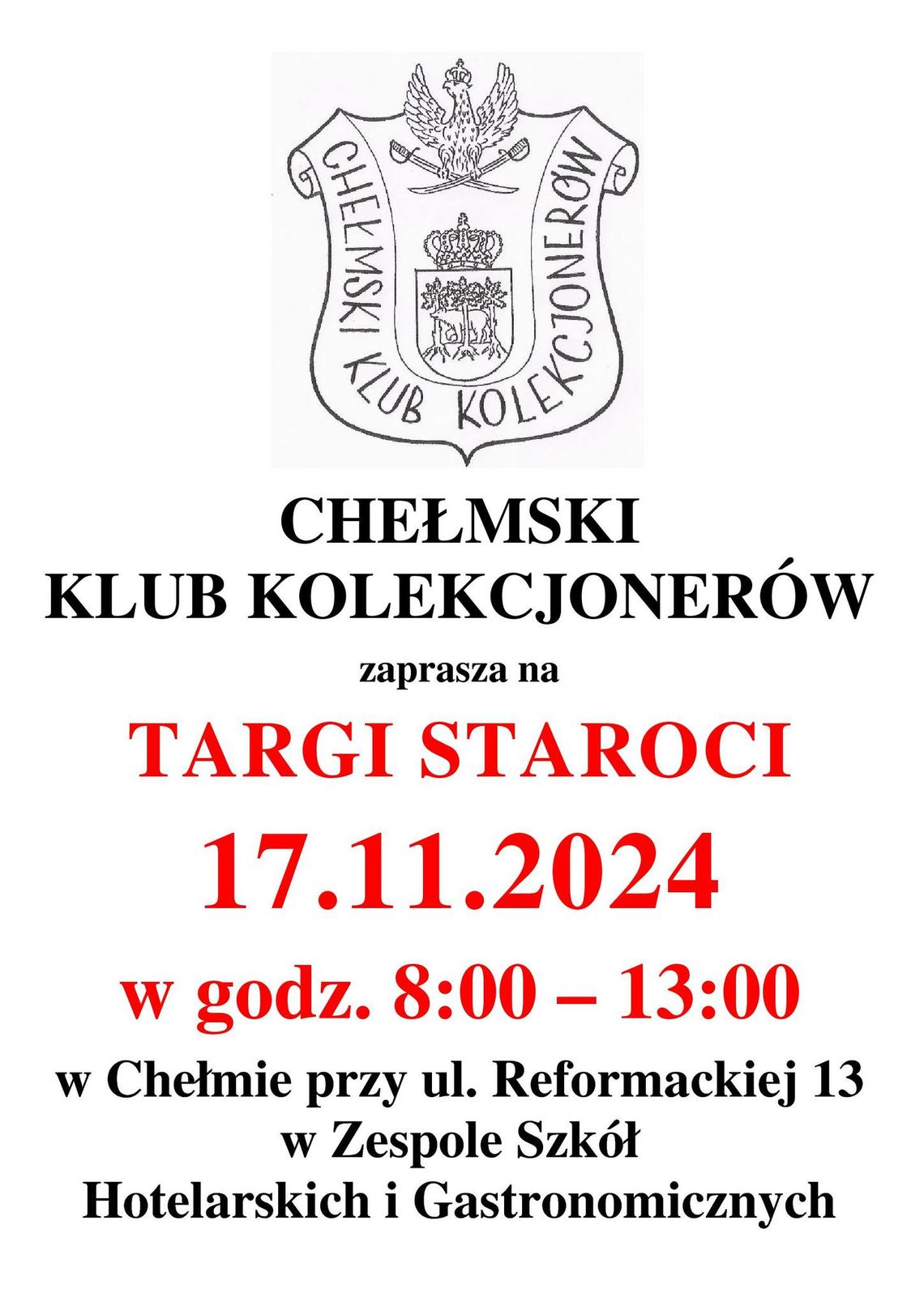 Chełm. Kolejne Targi Staroci w Chełmie