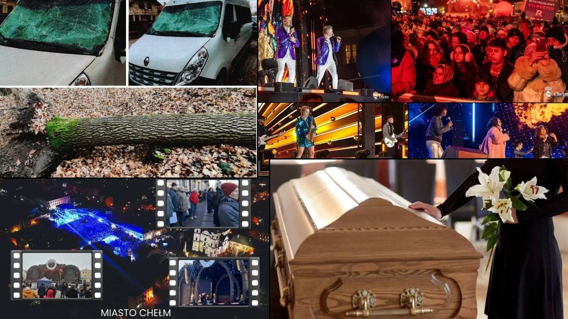 PODSUMOWANIE DNIA. Przegląd informacji z 1 stycznia 2025. Chełm, Krasnystaw, Włodawa PODSUMOWANIE DNIA. Przegląd informacji z 1 stycznia 2025. Chełm, Krasnystaw, Włodawa