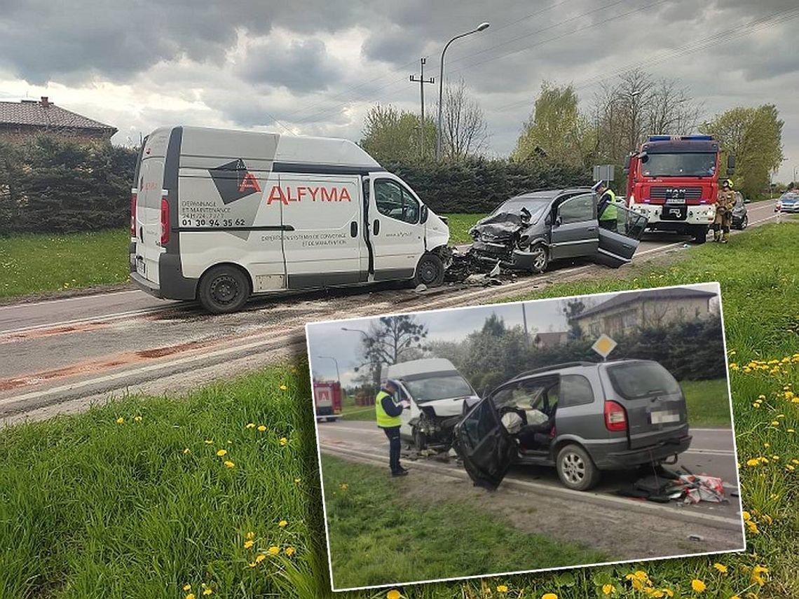 Podwójna śmierć na drodze Łęczna-Włodawa. W wypadku zginął chełmianin