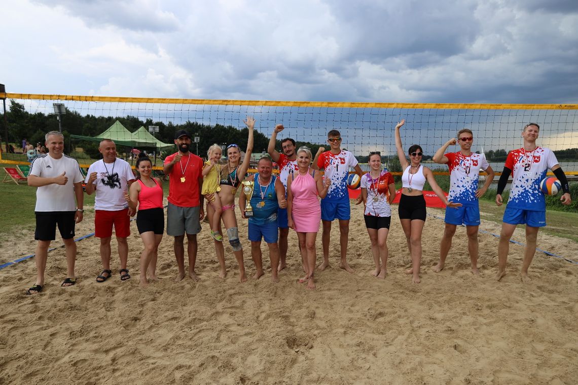 Pogoda sprzyjała siatkarzom