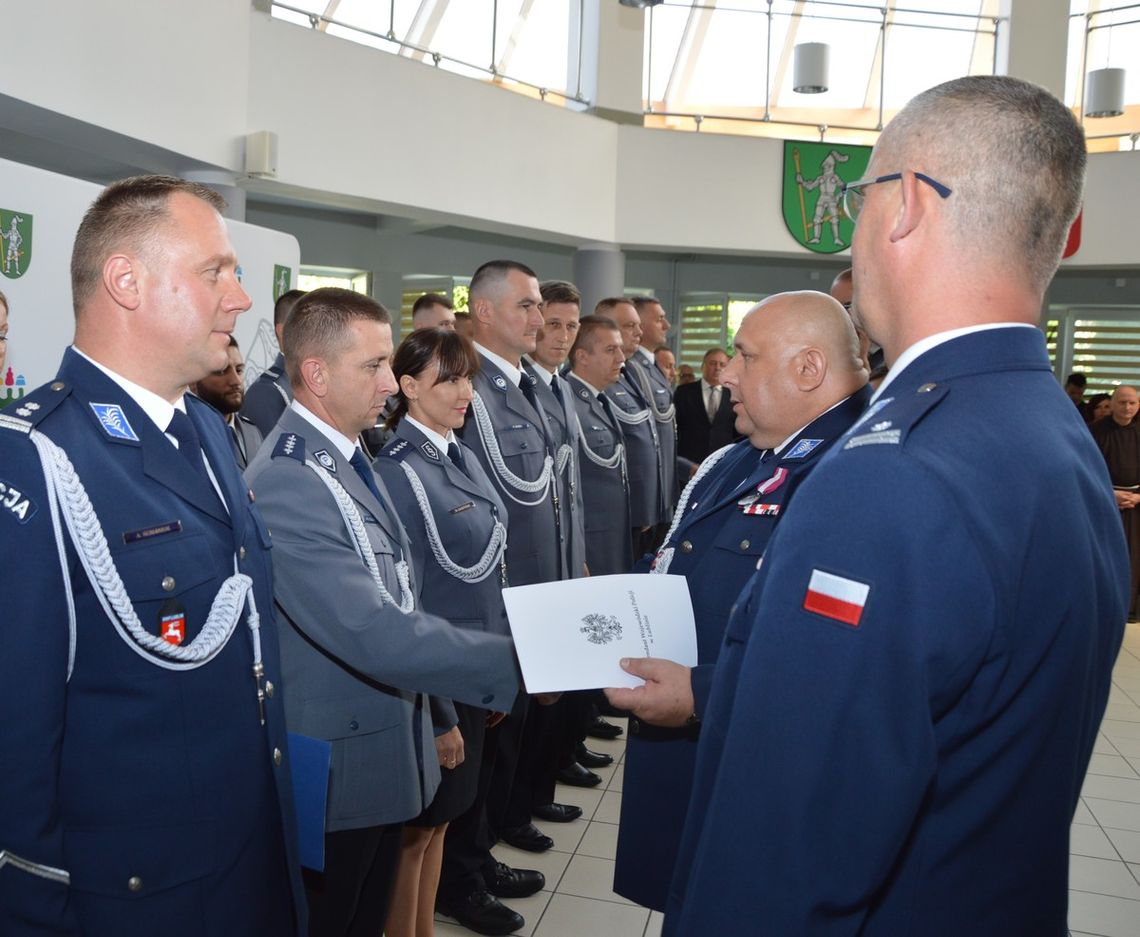 Policjanci we Włodawie obchodzili swoje święto