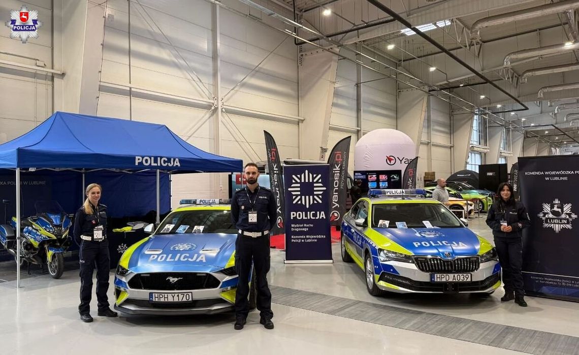 Policyjny Ford Mustang skradnie show? Trwa w Lublinie Moto Session 2026