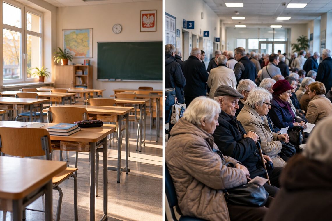 Polska traci 500 mieszkańców dziennie. Na 100 dzieci mamy już 140 seniorów Polska traci 500 mieszkańców dziennie. Na 100 dzieci mamy już 140 seniorów