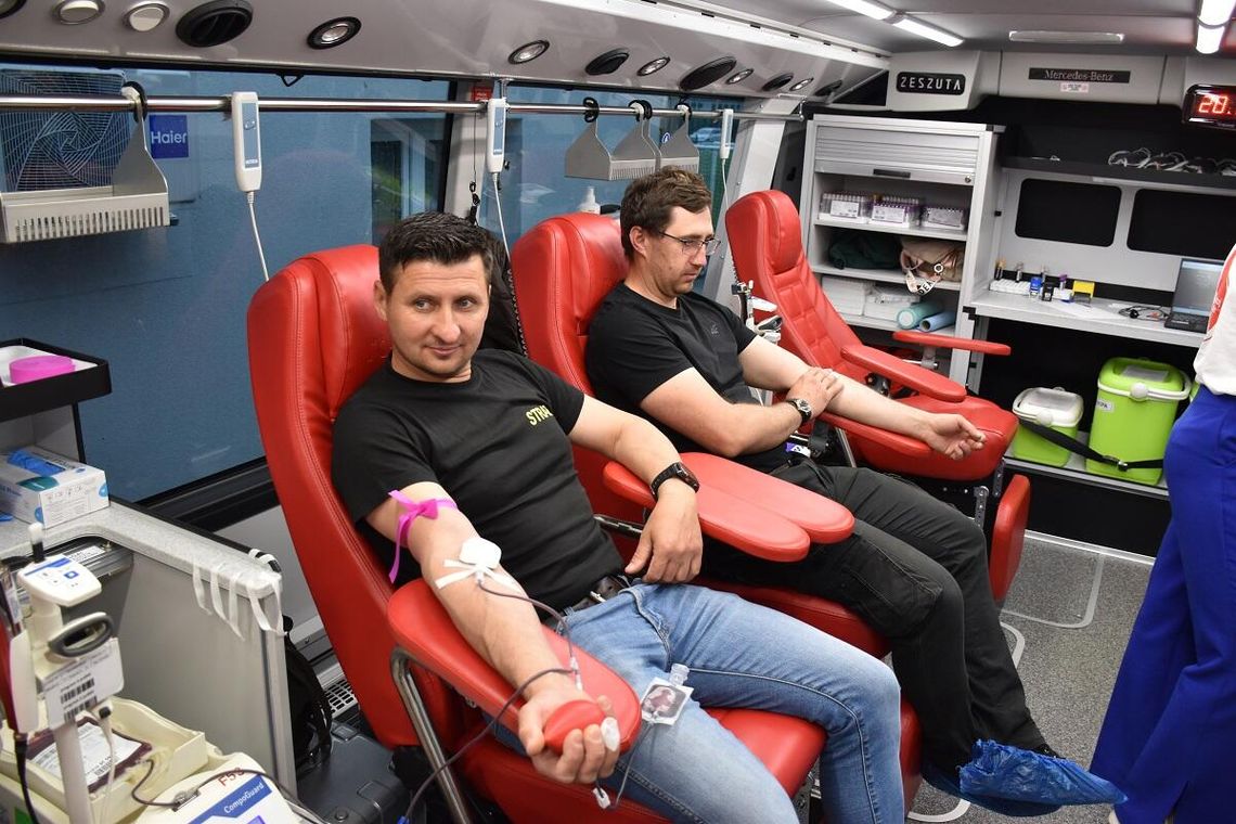 Ponad 8,5 litra krwi podczas akcji w Fajsławicach