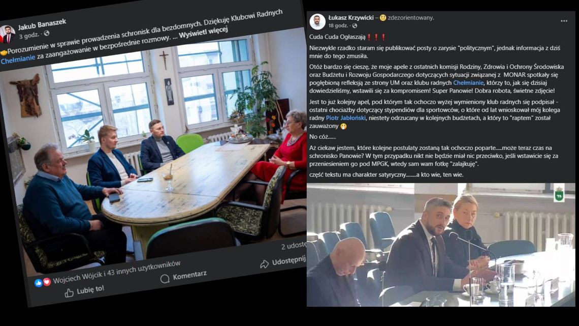 Porozumienie w sprawie schronisk dla bezdomnych w Chełmie. Miasto podnosi stawkę do 50 zł Porozumienie w sprawie schronisk dla bezdomnych w Chełmie. Miasto podnosi stawkę do 50 zł