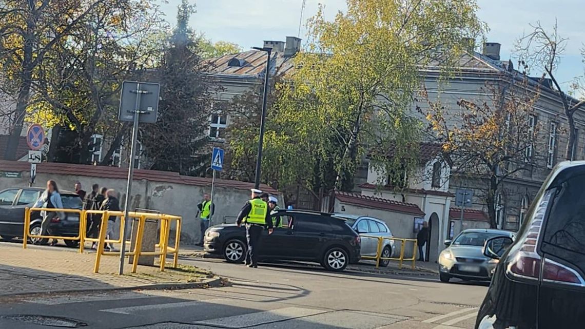 Potrącenie pieszej na przejściu w centrum Chełma