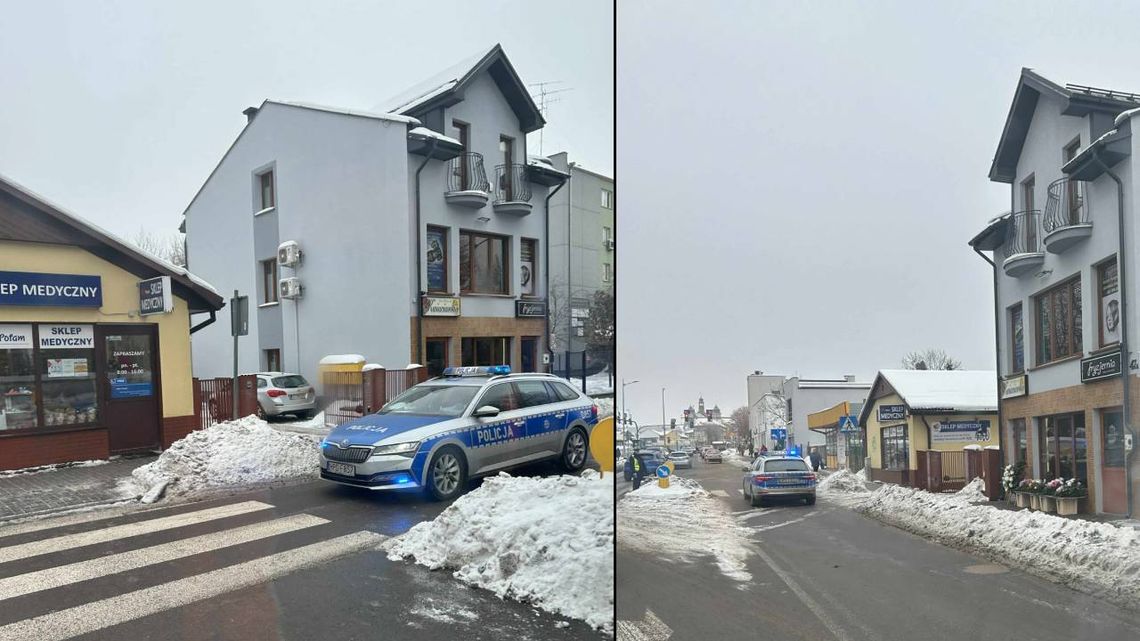 Potrącenie pieszej na ul. Lwowskiej w Chełmie Potrącenie pieszej na ul. Lwowskiej w Chełmie