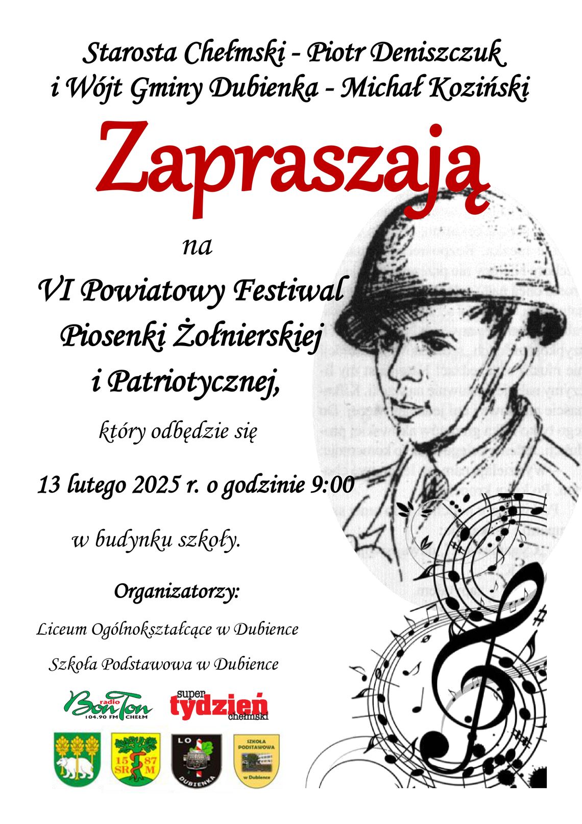 Pow. chełmski. VI Powiatowy Festiwal Piosenki Żołnierskiej i Patriotycznej