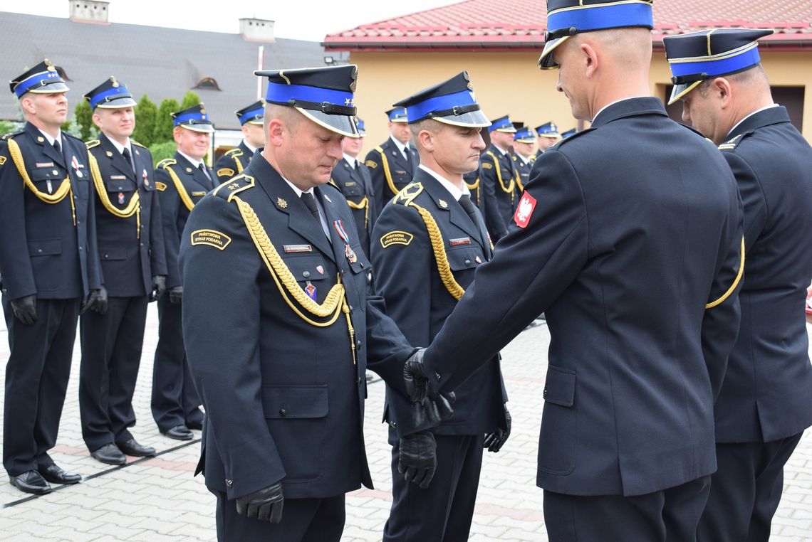 Pow. krasnostawski. Awanse, odznaczenia i podziękowania dla zasłużonych strażaków