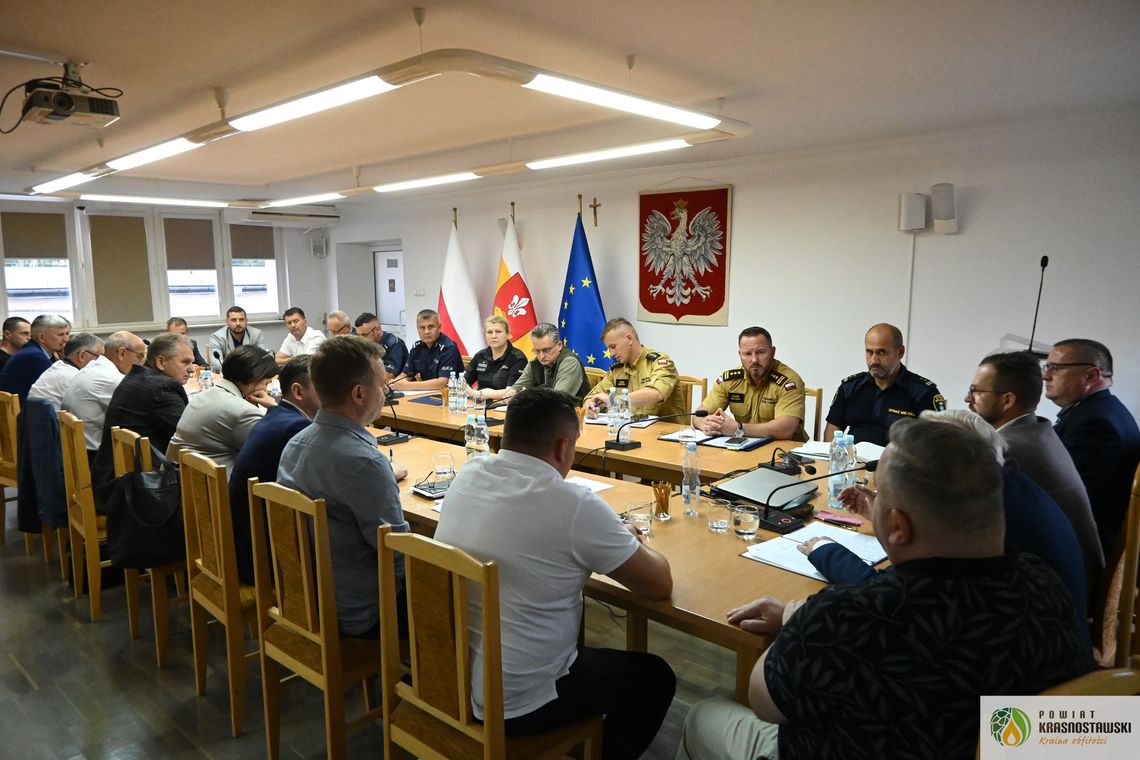 Pow. krasnostawski. Bezpieczeństwo mieszkańców priorytetem!
