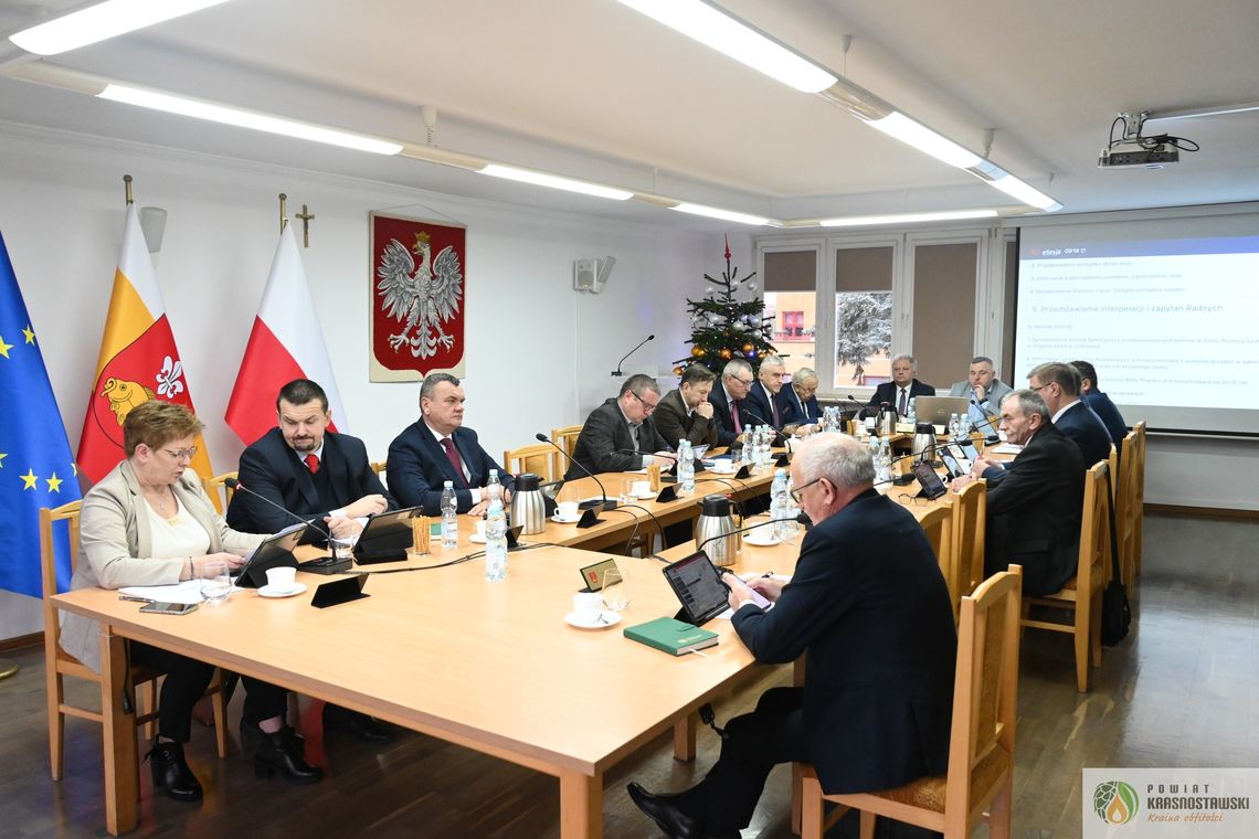 Pow. krasnostawski. Jednogłośny budżet powiatu na 2026 rok