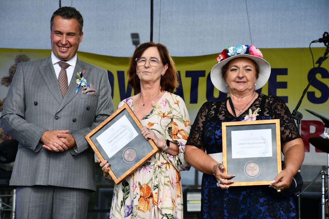Powiat krasnostawski. Kultura ma swoich bohaterów. Uhonorowano ich podczas dożynek [ZDJĘCIA]
