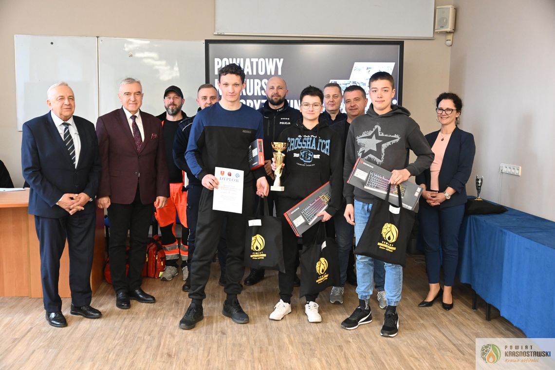 Pow. krasnostawski. Młodzi kierowcy w akcji. Motoryzacyjny turniej rozstrzygnięty