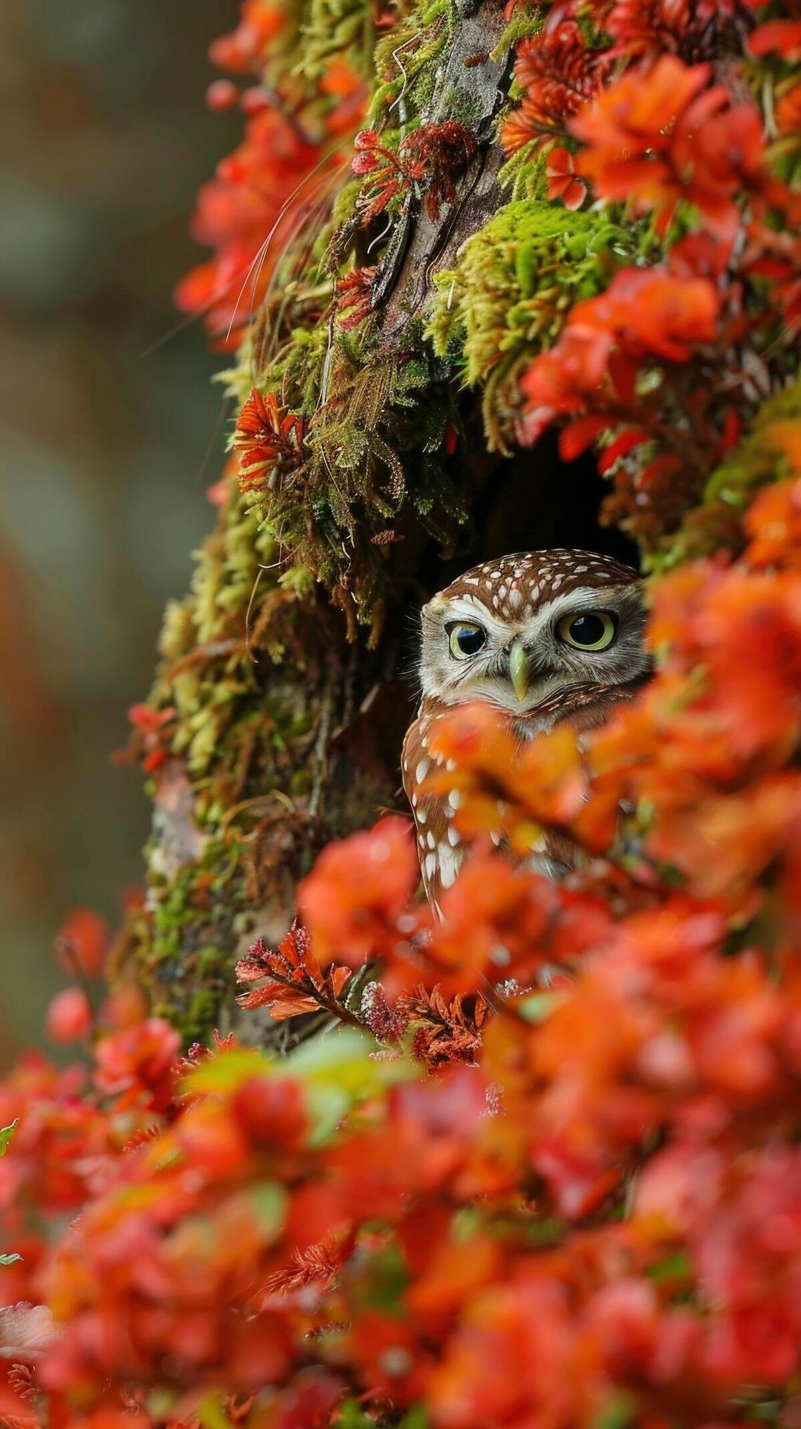 Pow. krasnostawski. Noc w lesie pełna tajemnic i sowich głosów!