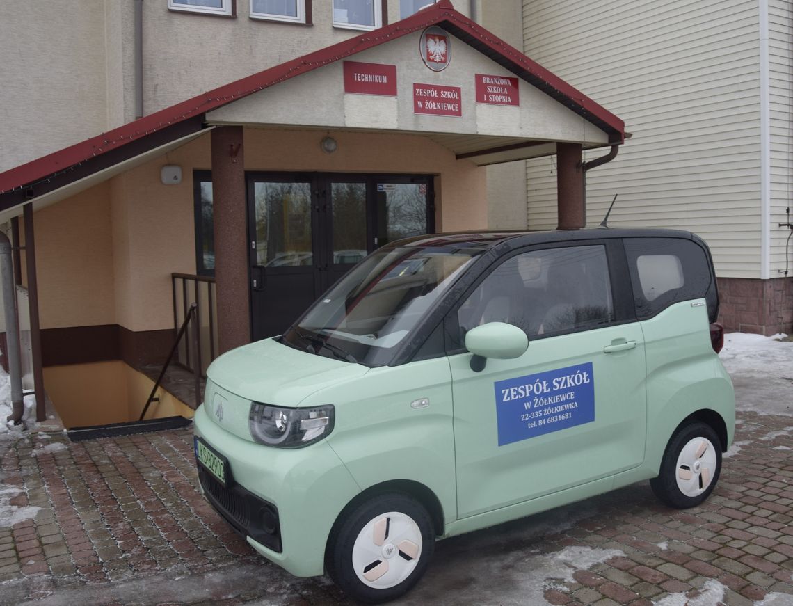 Pow. krasnostawski. Samochody elektryczne i rolnictwo precyzyjne. Tak kształci Zespół Szkół w Żółkiewce Pow. krasnostawski. Samochody elektryczne i rolnictwo precyzyjne. Tak kształci Zespół Szkół w Żółkiewce