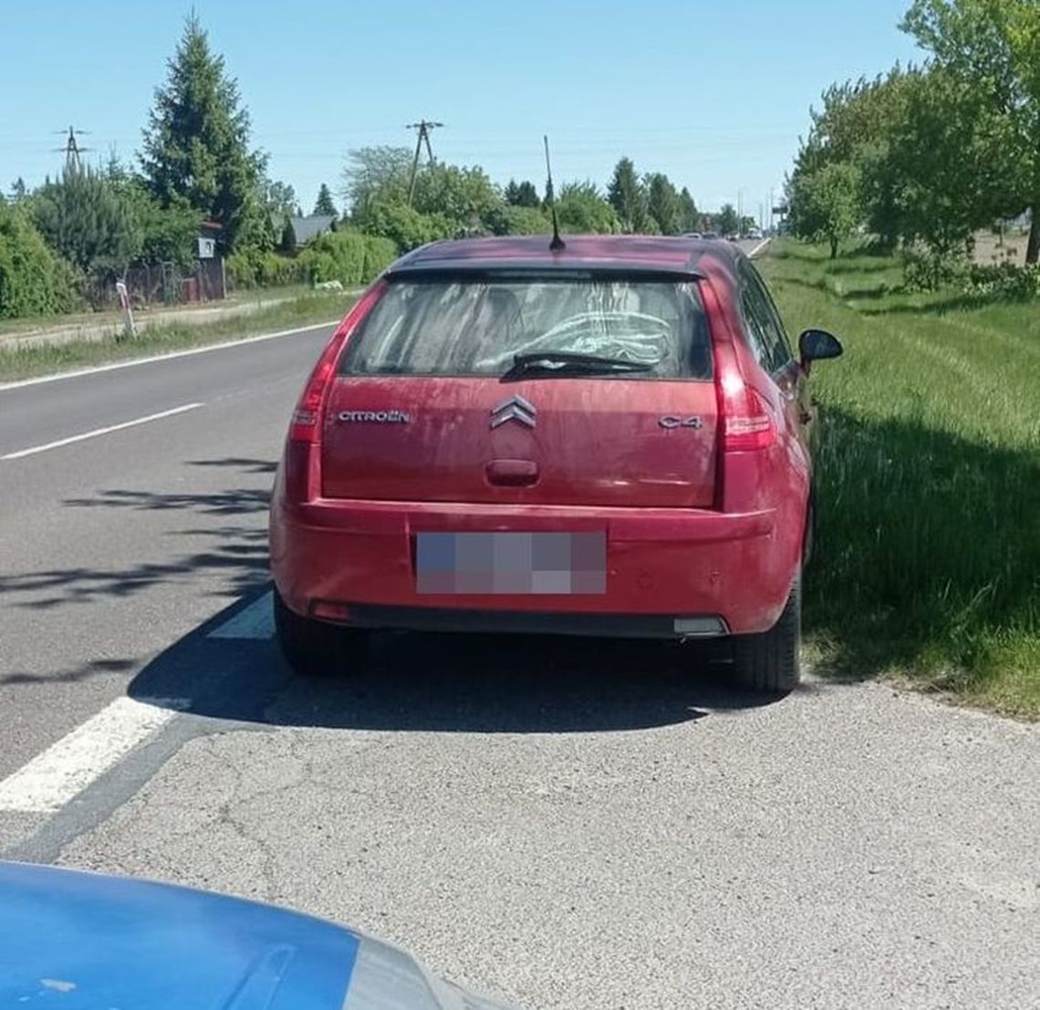 Pow. włodawski. Jechał zygzakiem i miał pecha, bo trafił na policjanta…