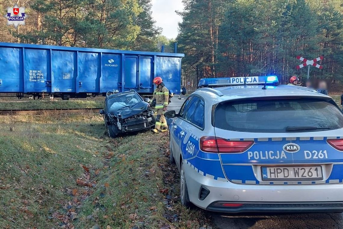 Pow. włodawski. Niebezpieczne zderzenie z lokomotywą