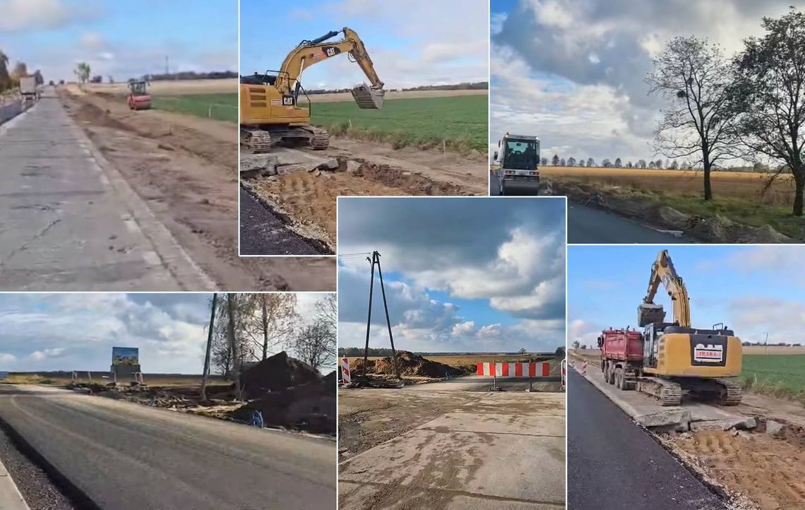 Remont drogi wojewódzkiej nr 812 między Żukowem a Korolówką wchodzi w główną fazę realizacji.