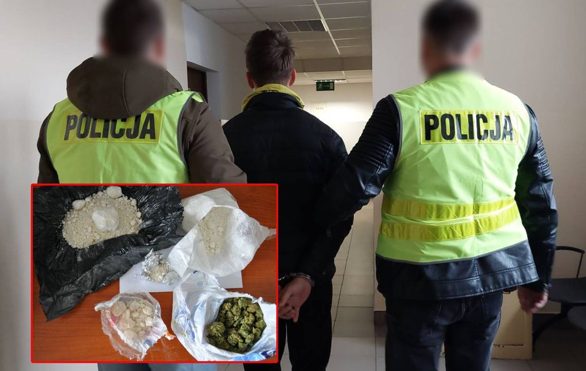 Prawie pół kilograma narkotyków w hotelowym pokoju w Chełmie. 19-latek tymczasowo aresztowany Prawie pół kilograma narkotyków w hotelowym pokoju w Chełmie. 19-latek tymczasowo aresztowany