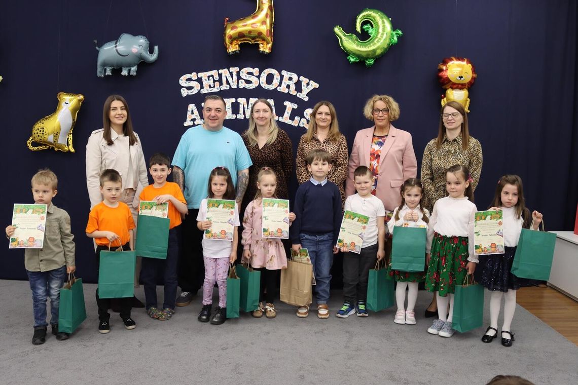 Przedszkolaki pokazały klasę w konkursie „Sensory Animals” we Włodawie [ZDJĘCIA]