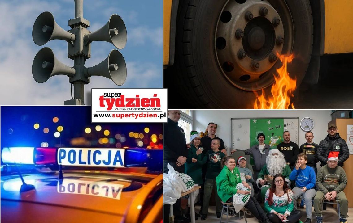 Przegląd informacji z 1 grudnia 2025. Chełm, Krasnystaw, Włodawa