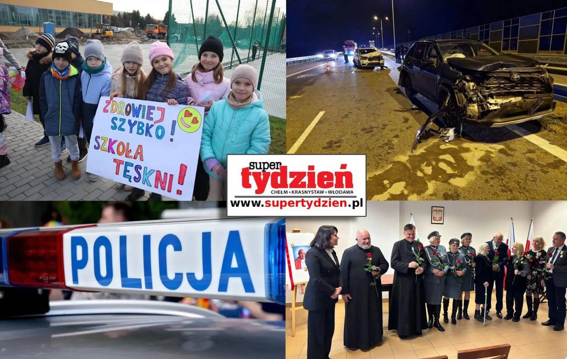 Przegląd informacji z 14 listopada 2025. Chełm, Krasnystaw, Włodawa