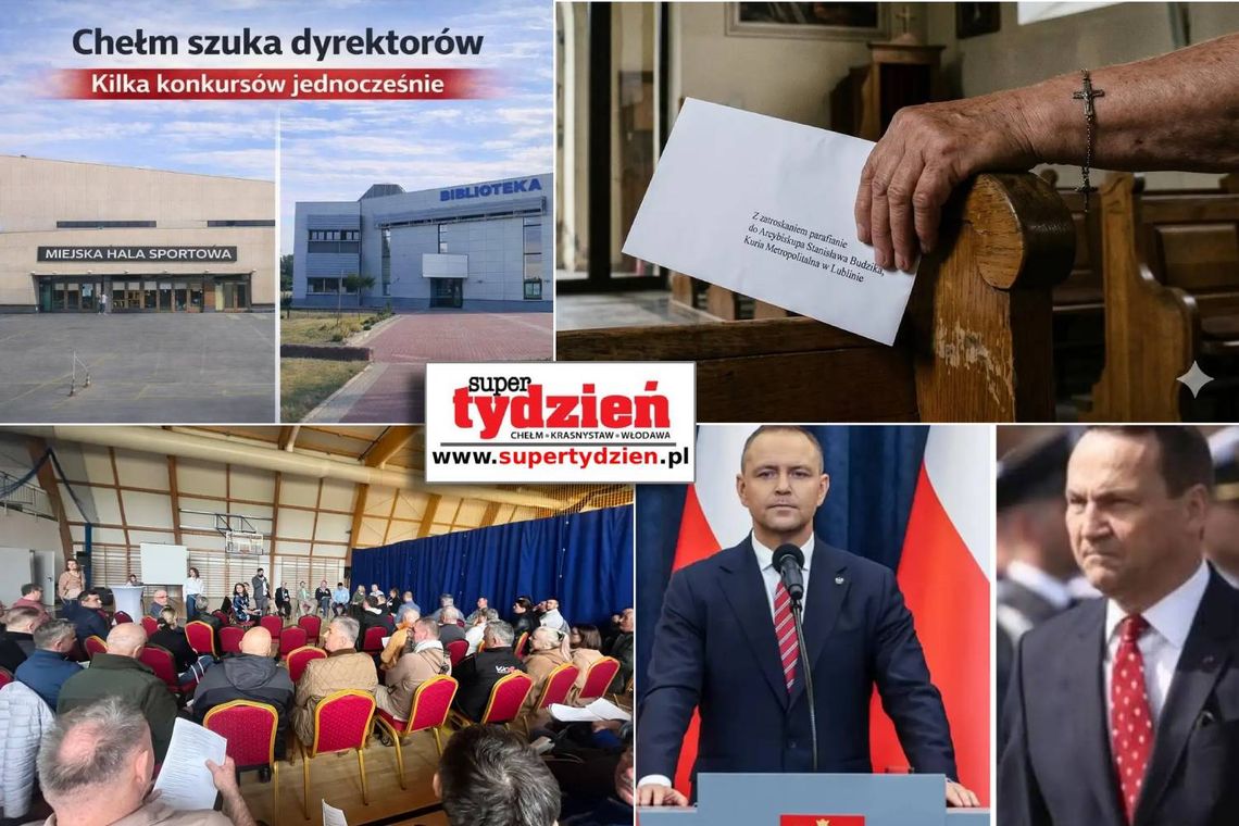 Przegląd informacji z 16 kwietnia 2026. Chełm, Krasnystaw, Włodawa