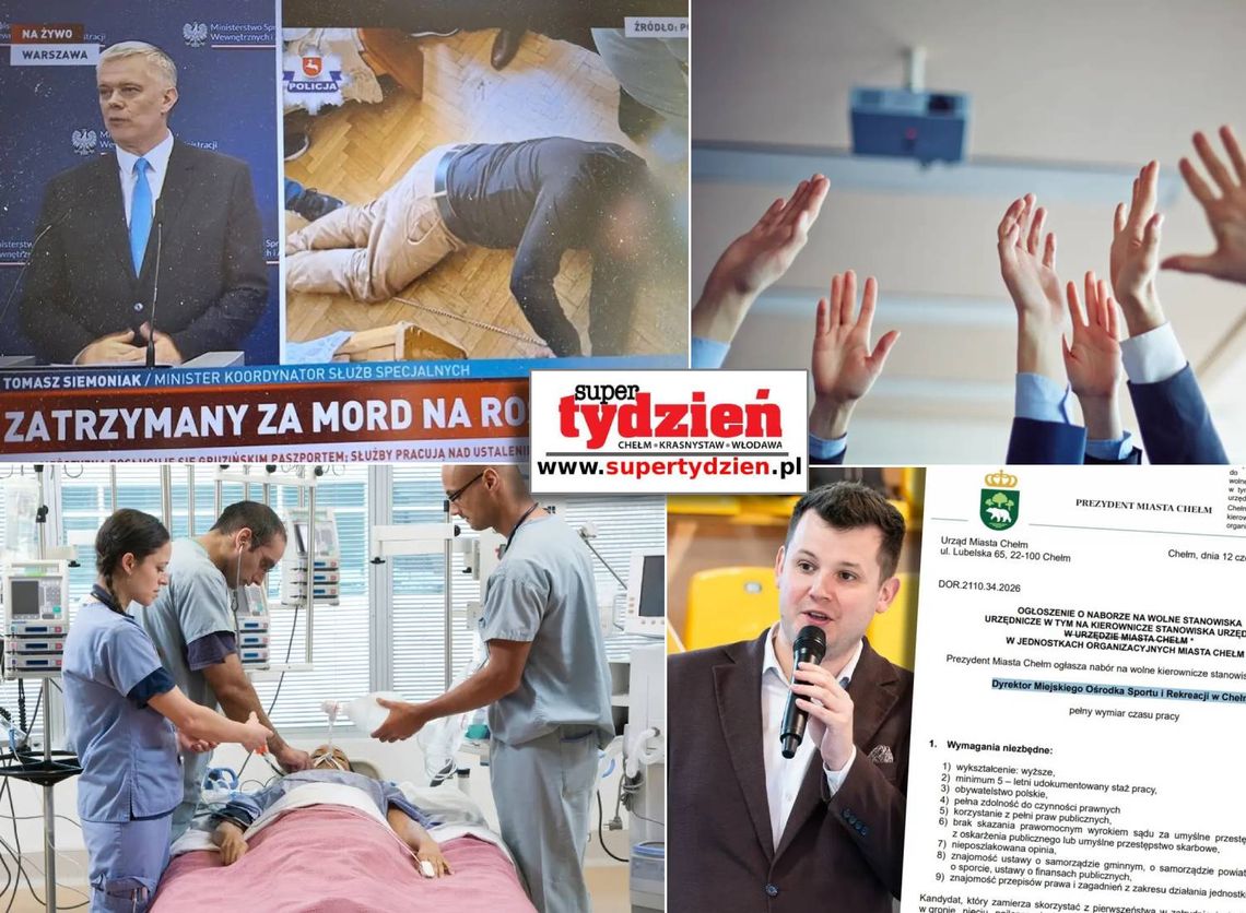 Przegląd informacji z 18 czerwca 2026. Chełm, Krasnystaw, Włodawa Przegląd informacji z 18 czerwca 2026. Chełm, Krasnystaw, Włodawa