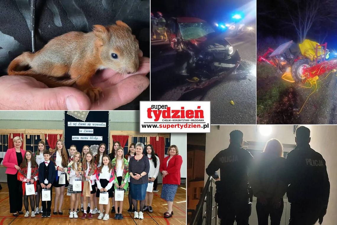 Przegląd informacji z 18 kwietnia 2026. Chełm, Krasnystaw, Włodawa