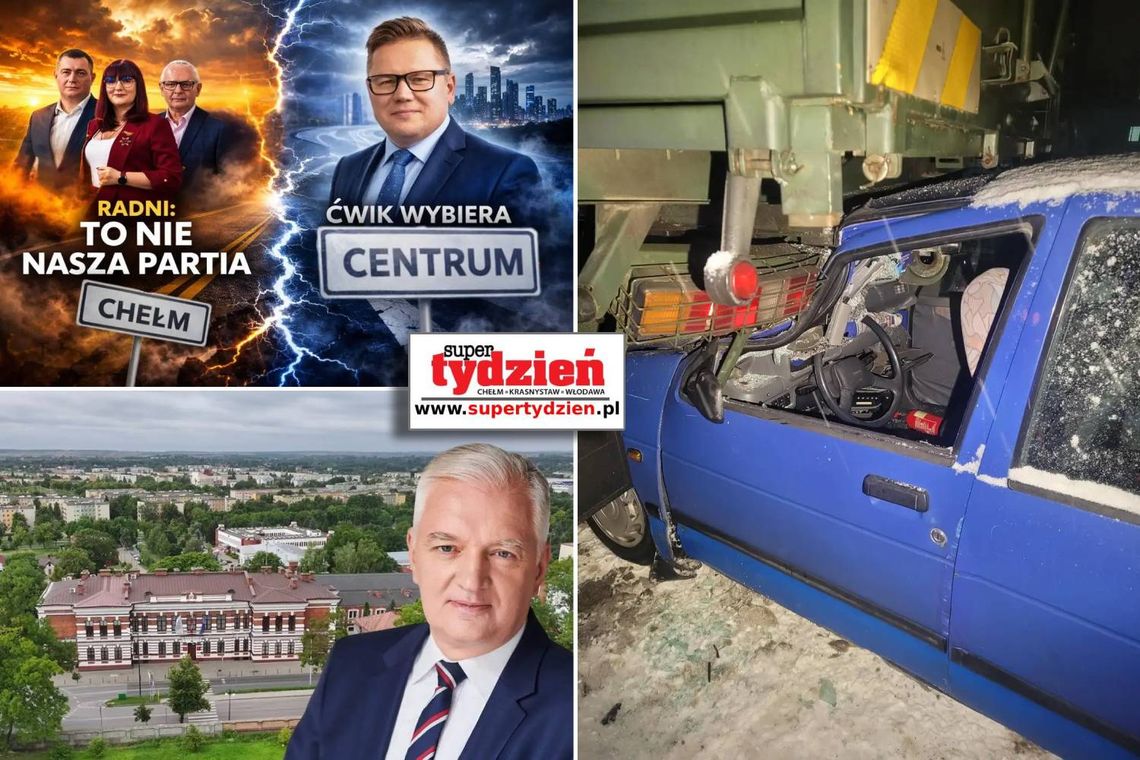 Przegląd informacji z 19 lutego 2026. Chełm, Krasnystaw, Włodawa