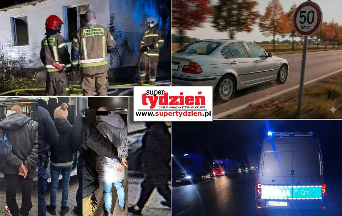 Przegląd informacji z 22/23 listopada 2025. Chełm, Krasnystaw, Włodawa