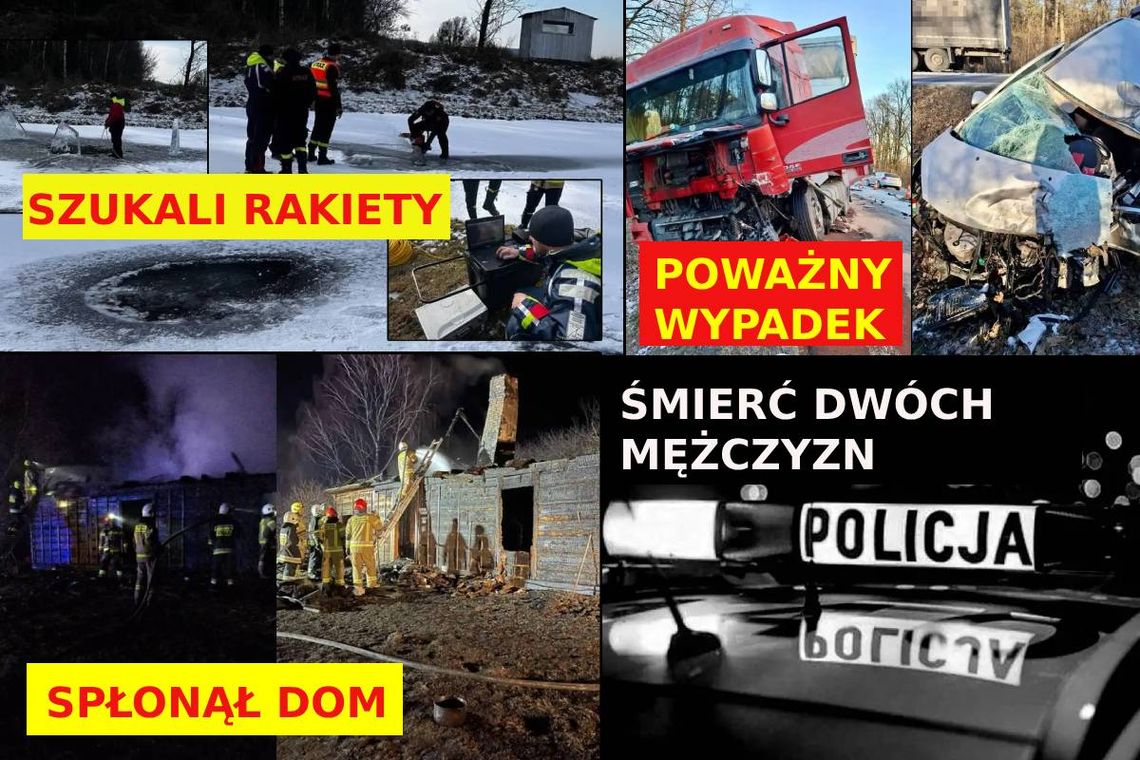 Przegląd informacji z 22 lutego 2025. Chełm, Krasnystaw, Włodawa Przegląd informacji z 22 lutego 2025. Chełm, Krasnystaw, Włodawa