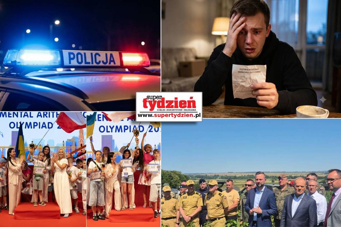 Przegląd informacji z 30 lipca 2026. Chełm, Krasnystaw, Włodawa Przegląd informacji z 30 lipca 2026. Chełm, Krasnystaw, Włodawa