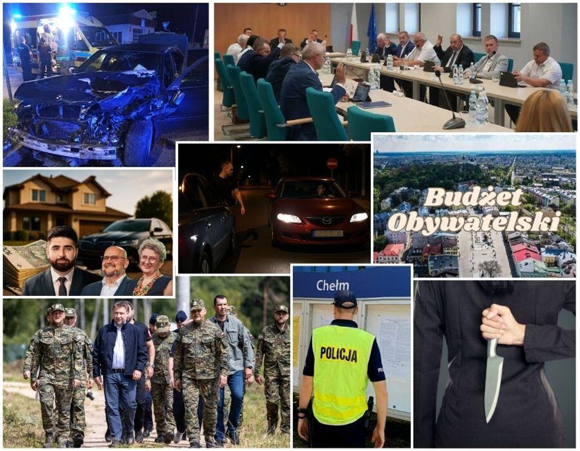 Przegląd informacji z 4 sierpnia 2025. Chełm, Krasnystaw, Włodawa