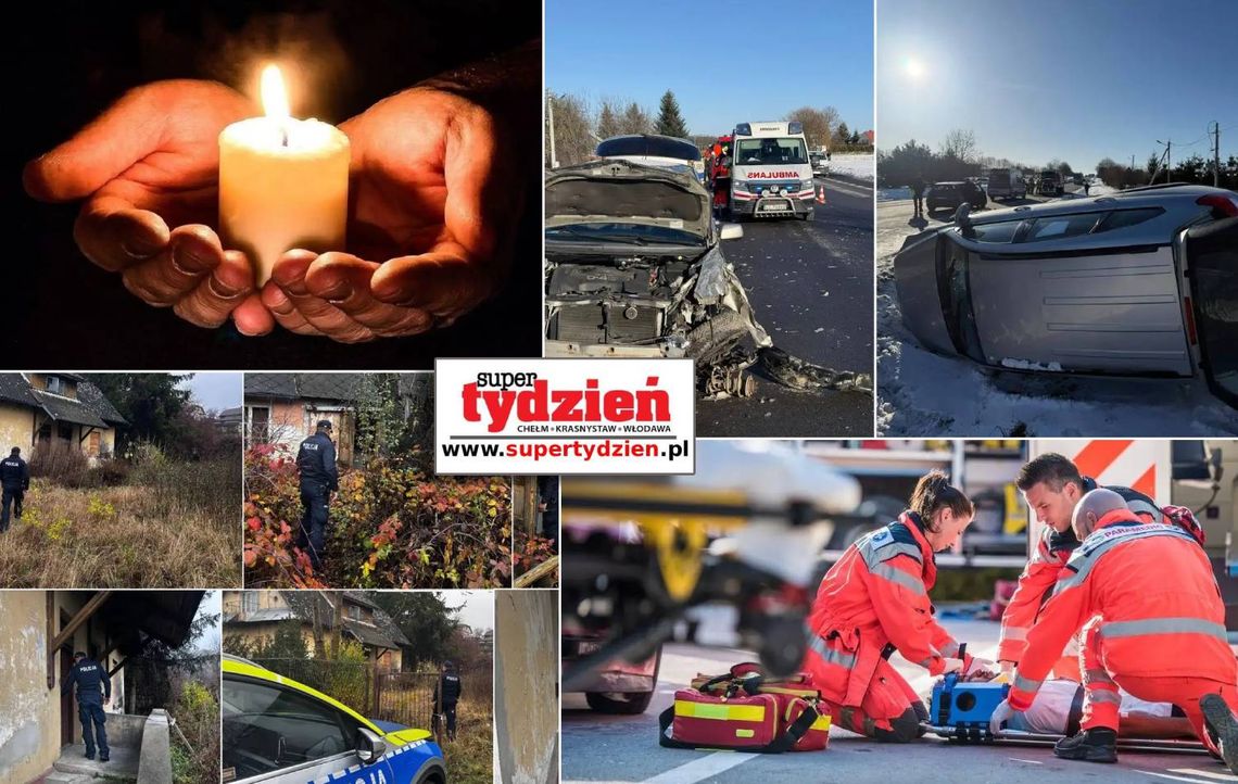 Przegląd informacji z 4 stycznia 2026. Chełm, Krasnystaw, Włodawa