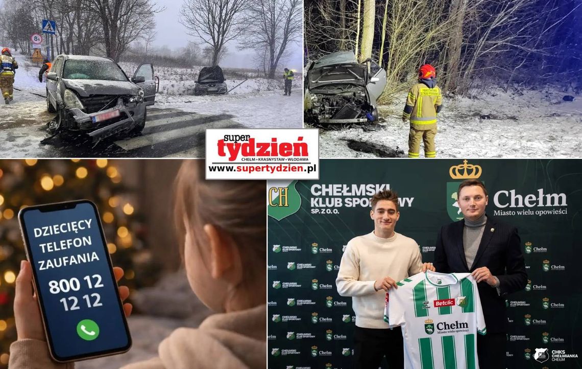 Przegląd informacji z 5 stycznia 2026. Chełm, Krasnystaw, Włodawa Przegląd informacji z 5 stycznia 2026. Chełm, Krasnystaw, Włodawa