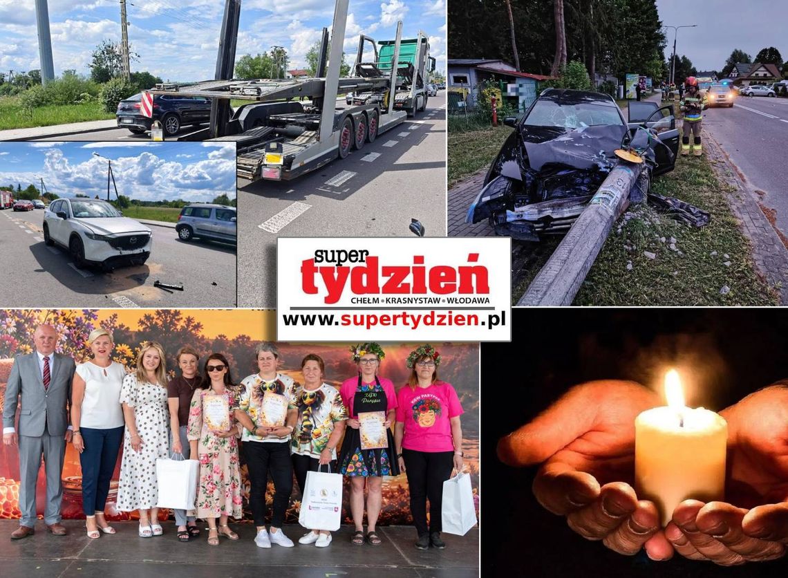 Przegląd informacji z 6-7 czerwca 2026. Chełm, Krasnystaw, Włodawa Przegląd informacji z 6-7 czerwca 2026. Chełm, Krasnystaw, Włodawa