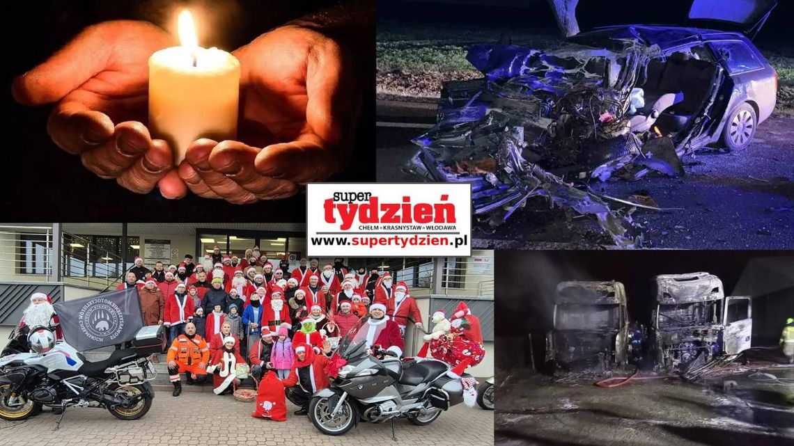 Przegląd informacji z 7 grudnia 2025. Chełm, Krasnystaw, Włodawa Przegląd informacji z 7 grudnia 2025. Chełm, Krasnystaw, Włodawa