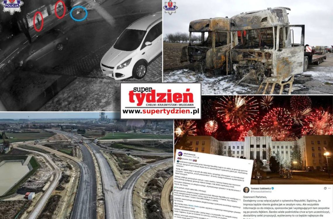 Przegląd informacji z 8 grudnia 2025. Chełm, Krasnystaw, Włodawa Przegląd informacji z 8 grudnia 2025. Chełm, Krasnystaw, Włodawa