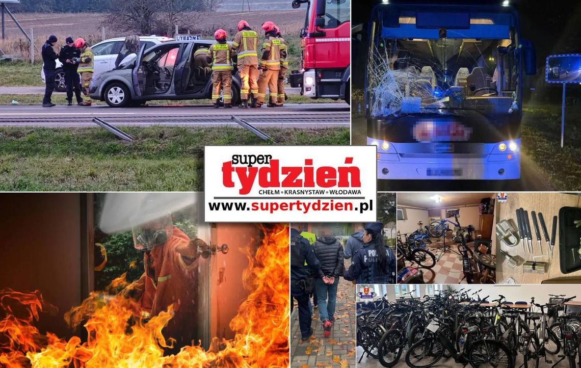 Przegląd informacji z 7 listopada 2025. Chełm, Krasnystaw, Włodawa